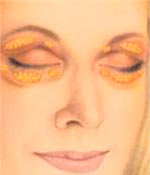 Øyelokk fettposene i øvre nedre øyelokk fjernes