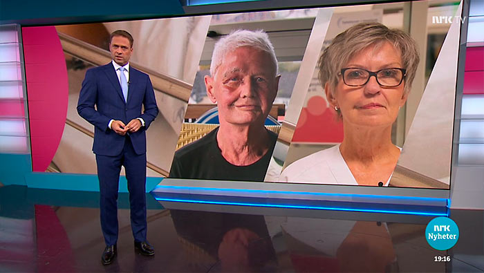 NRK tv facialisparese